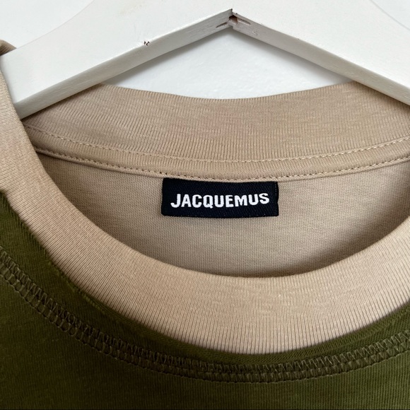 Jacquemus Yelò trompe-l'œil T-shirt, Medium - Picture 8 of 9